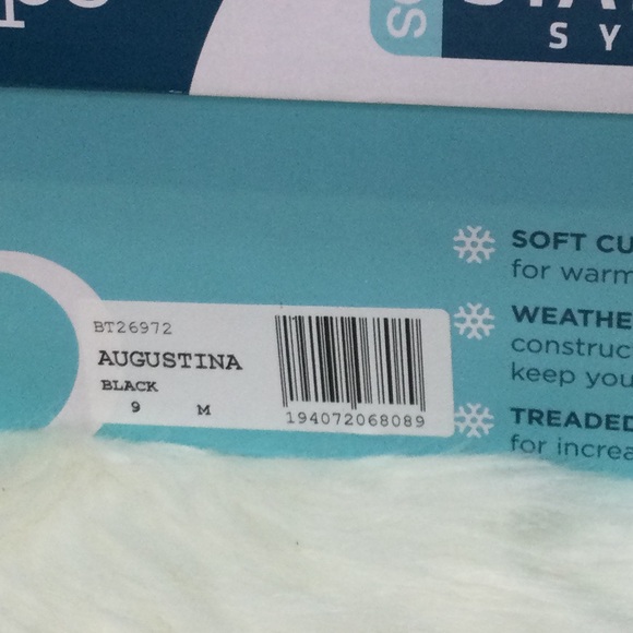 BareTraps Augustina Suede Winter & Snow Boots - Black - 9M - New in box. - Picture 16 of 16